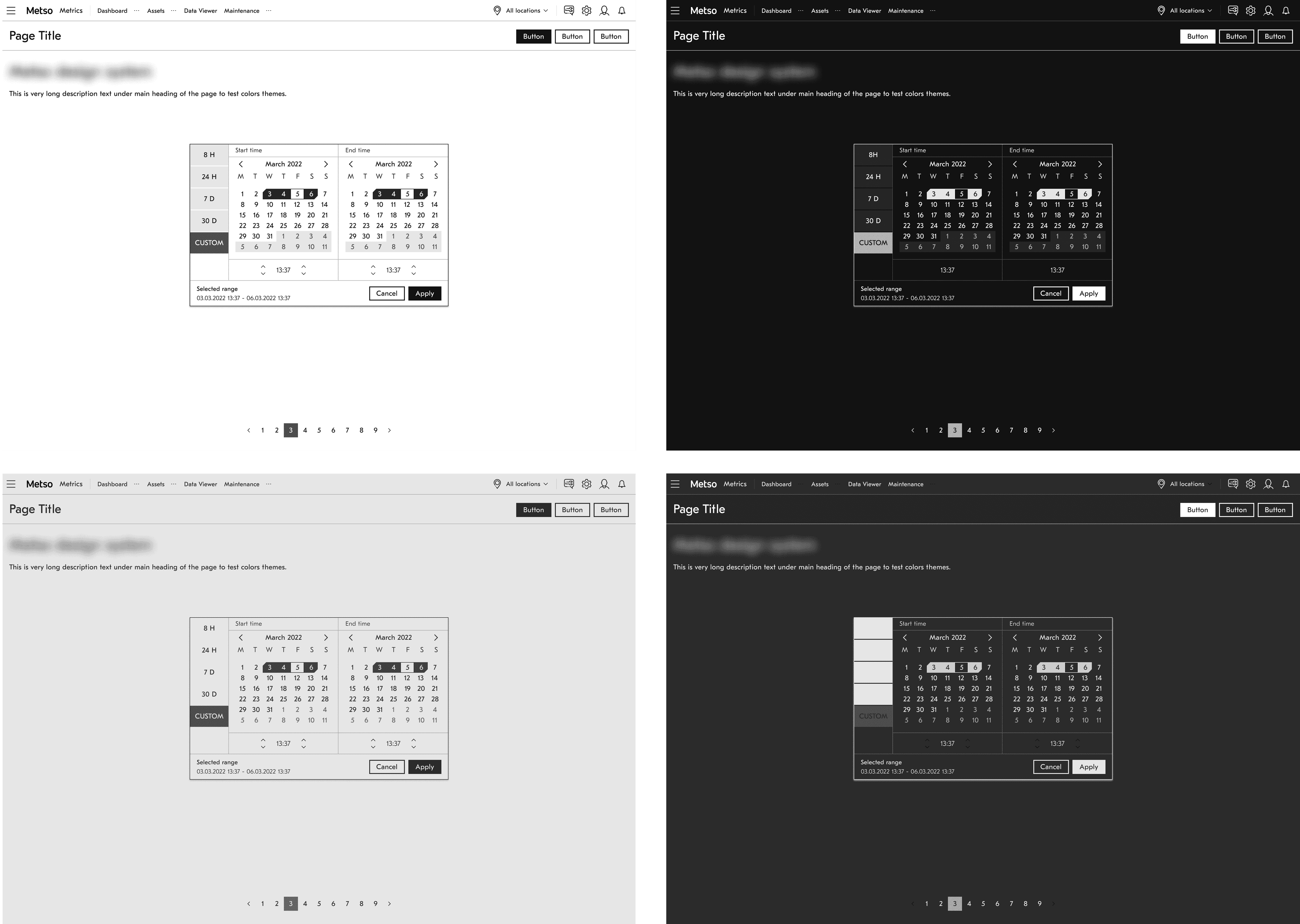 MODES UI Design System , 2